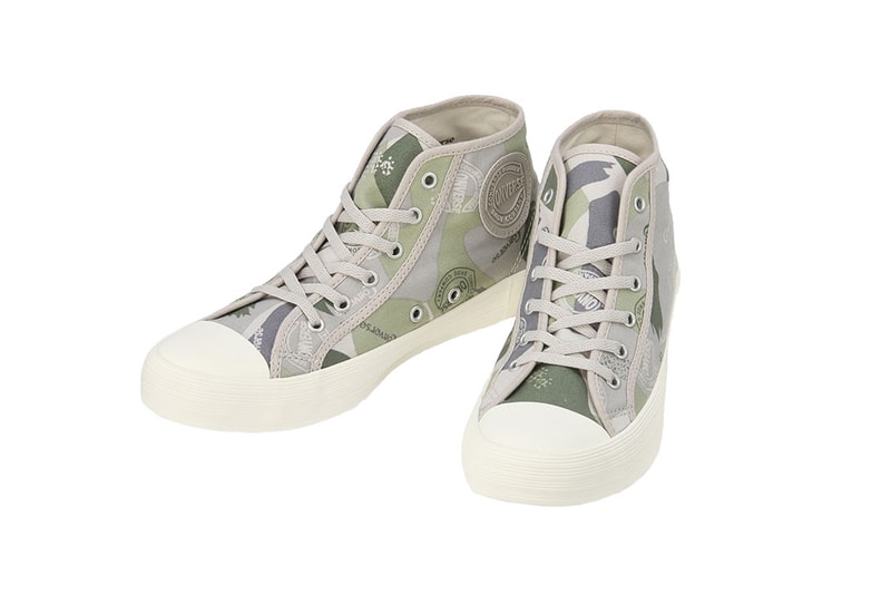 Converse japan big c pack chuck taylor all star ts ox mid army print canvas release date info