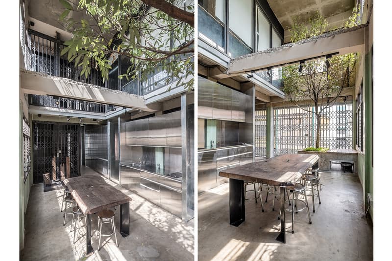 Creative Crews CC Office Bangkok, Thailand architecture heritage district townhouse modern office talad noi design nuil