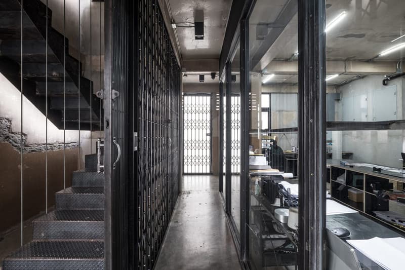 Creative Crews CC Office Bangkok, Thailand architecture heritage district townhouse modern office talad noi design nuil
