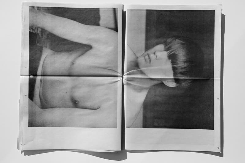 Daniel W. Fletcher 'The Sound of Silence' Zine Fashion Clothing Lookbook Newspaper Fall/Winter 2019 2018 SSENSE