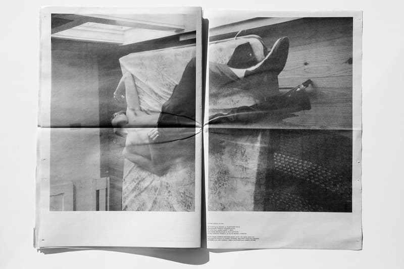 Daniel W. Fletcher 'The Sound of Silence' Zine Fashion Clothing Lookbook Newspaper Fall/Winter 2019 2018 SSENSE