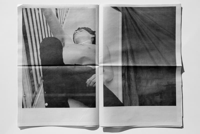 Daniel W. Fletcher 'The Sound of Silence' Zine Fashion Clothing Lookbook Newspaper Fall/Winter 2019 2018 SSENSE