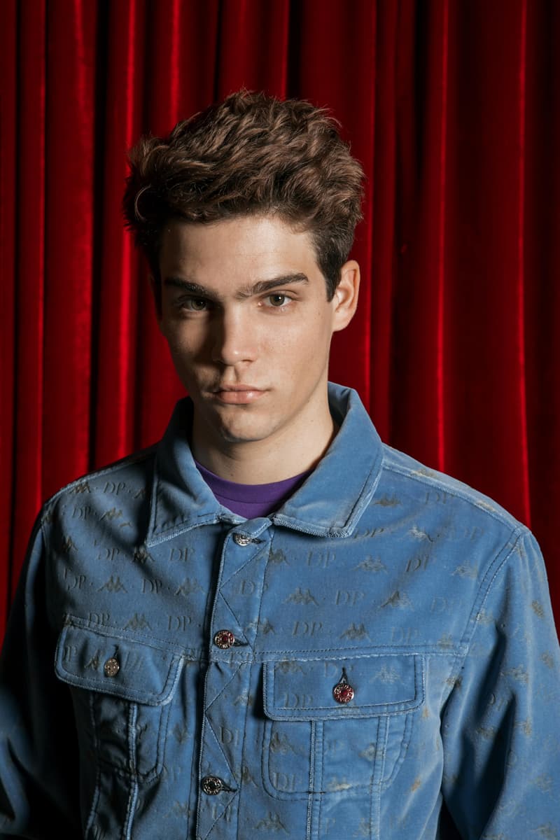 Danilo Paura Kappa Fall Winter 2018 Collection Lookbook sweater jacket t shirt jeans blazer branding logo Clothing