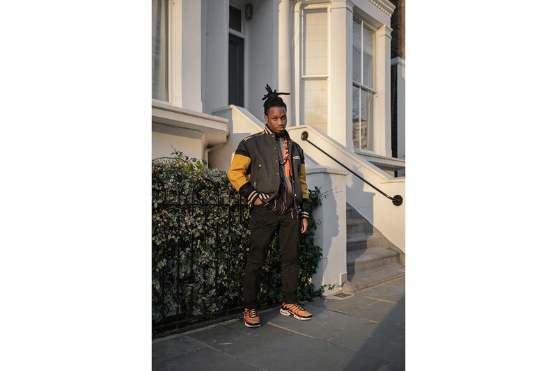 Denzel Curry Streetsnaps London Music Artist Junya Watanabe x The North Face COMME des GARÇONS Jacket Nike TN's