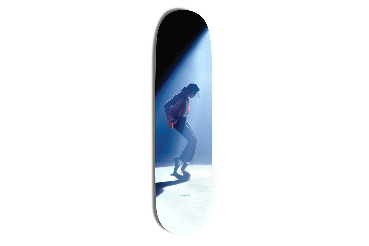  Diamond Supply Co.  Michael Jackson Skateboard king of pop collaboration streetwear