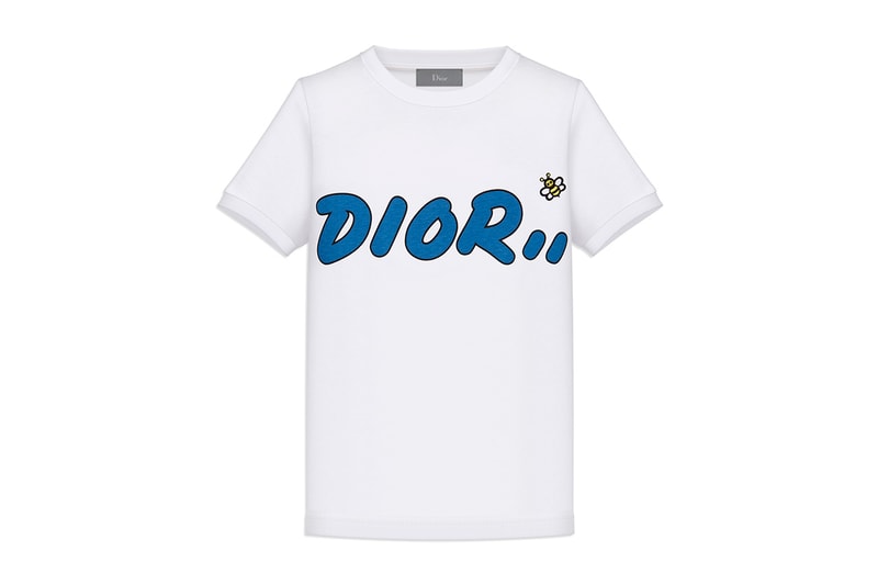dior boy capsule collection kids children bear accessory logo print jacquard 