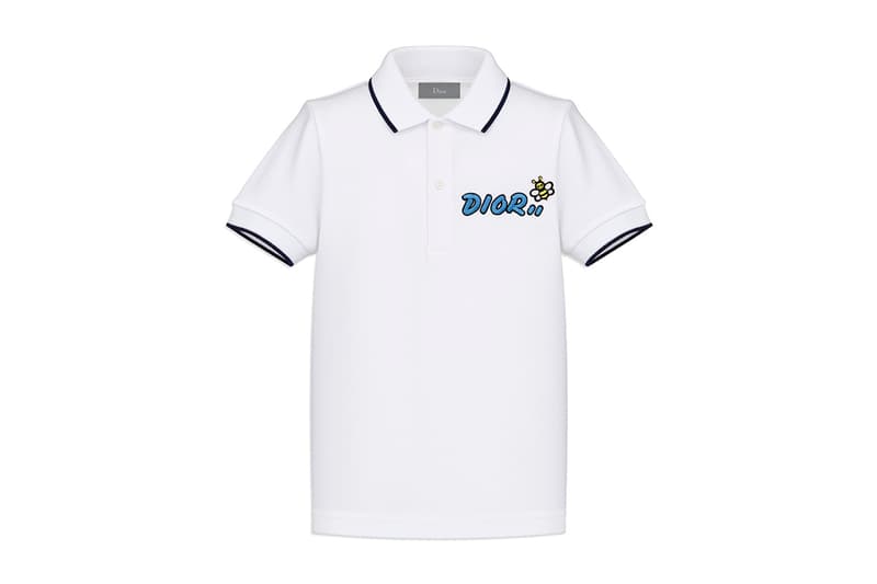 dior boy capsule collection kids children bear accessory logo print jacquard