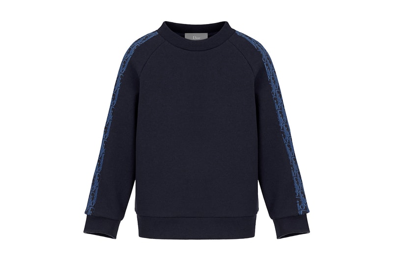 dior boy capsule collection kids children bear accessory logo print jacquard 