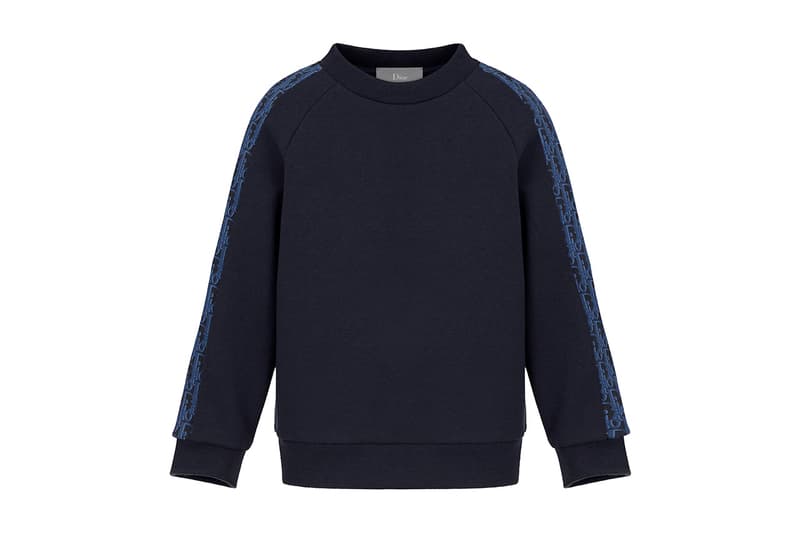 dior boy capsule collection kids children bear accessory logo print jacquard