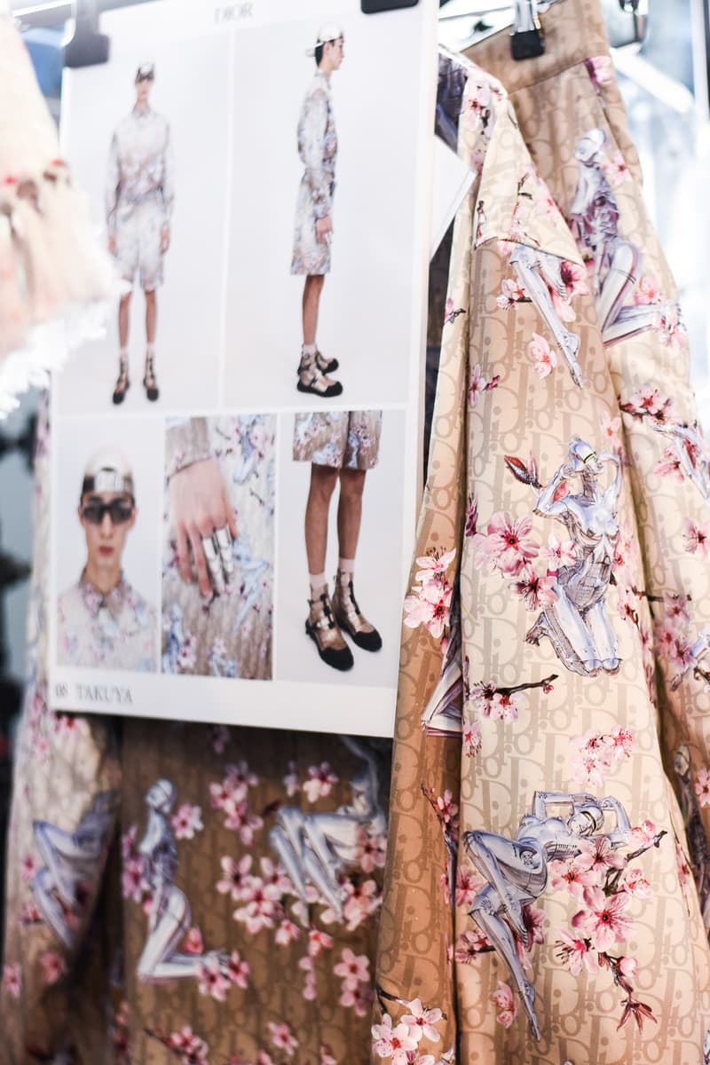Dior Pre-Fall 2019 Tokyo Backstage First Closer Look Fashion Clothing High-end Collection Runway Kim Jones Yoon Hajime Sorayama Matthew M Williams AMBUSH ALYX Details Key Pieces Stand Out