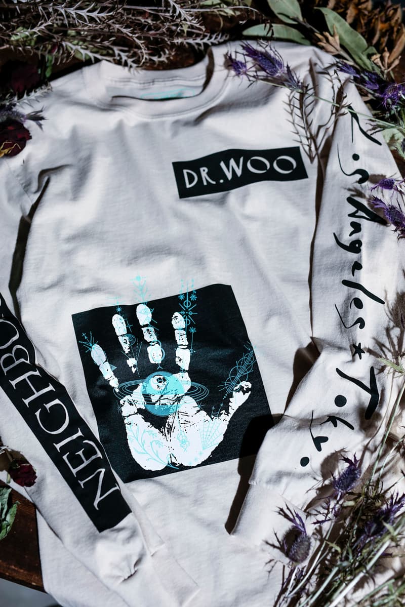 dr woo neighborhood collaboration incense chamber t shirt