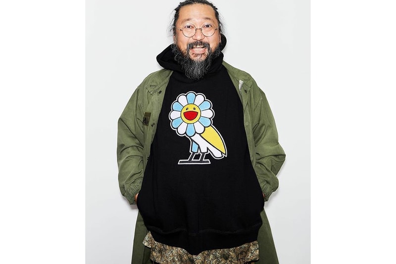 takashi murakami octobers very own drake ovo collection apparel merchandise fashion streetwear style