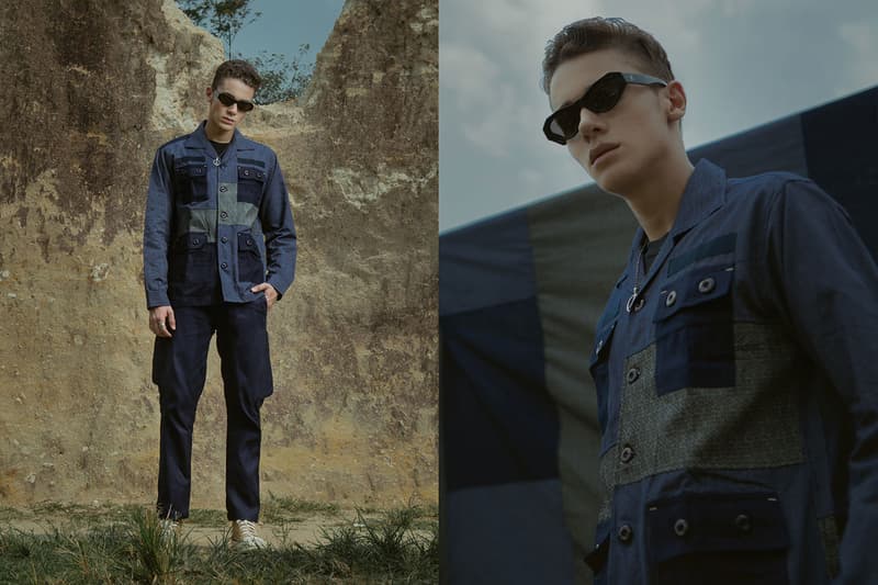 Elhaus Neo Indigo FW18 Lookbook Jakarta Indonesia dye clothing jackets vest 