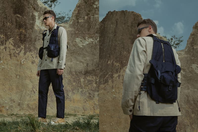 Elhaus Neo Indigo FW18 Lookbook Jakarta Indonesia dye clothing jackets vest 