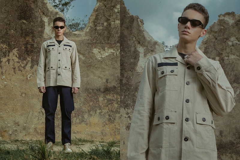 Elhaus Neo Indigo FW18 Lookbook Jakarta Indonesia dye clothing jackets vest 