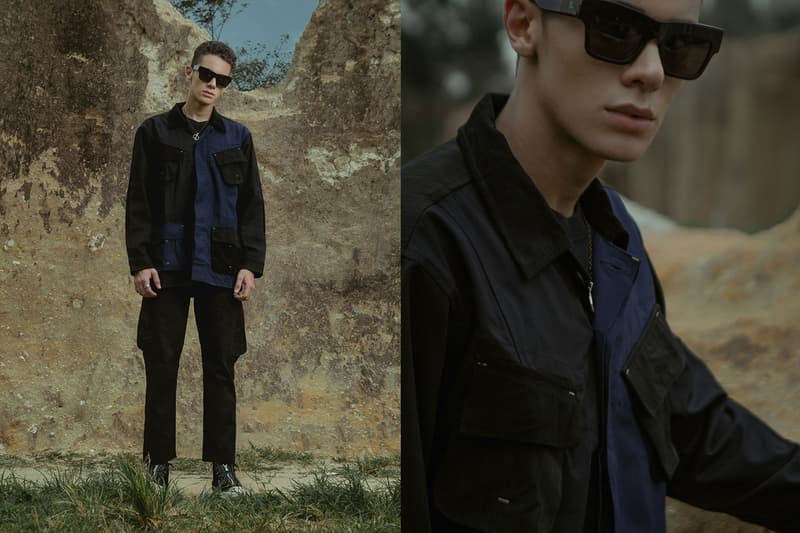 Elhaus Neo Indigo FW18 Lookbook Jakarta Indonesia dye clothing jackets vest 