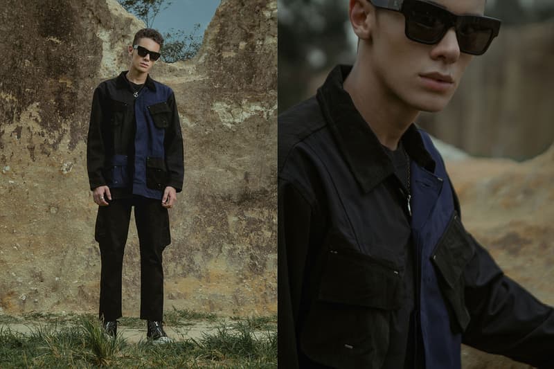 Elhaus Neo Indigo FW18 Lookbook Jakarta Indonesia dye clothing jackets vest