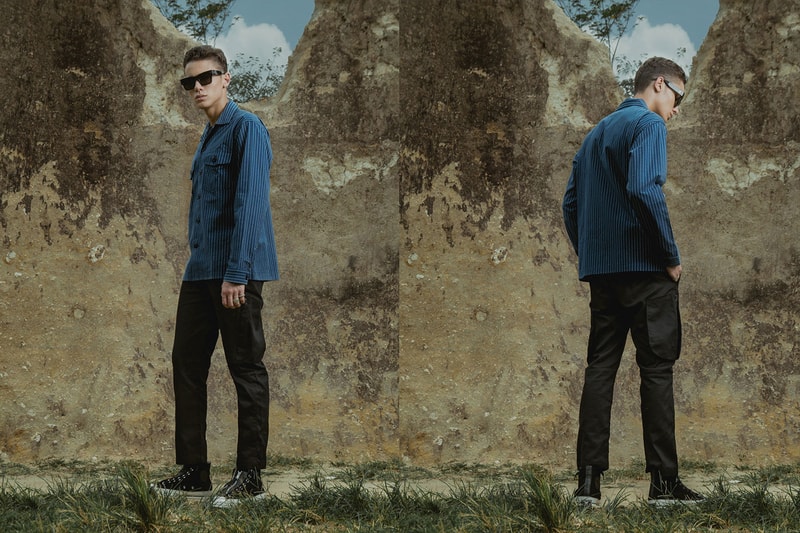 Elhaus Neo Indigo FW18 Lookbook Jakarta Indonesia dye clothing jackets vest 