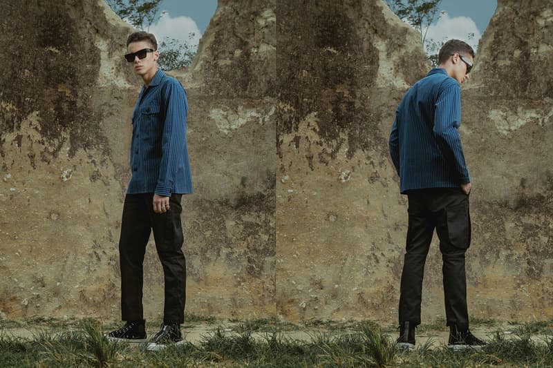 Elhaus Neo Indigo FW18 Lookbook Jakarta Indonesia dye clothing jackets vest