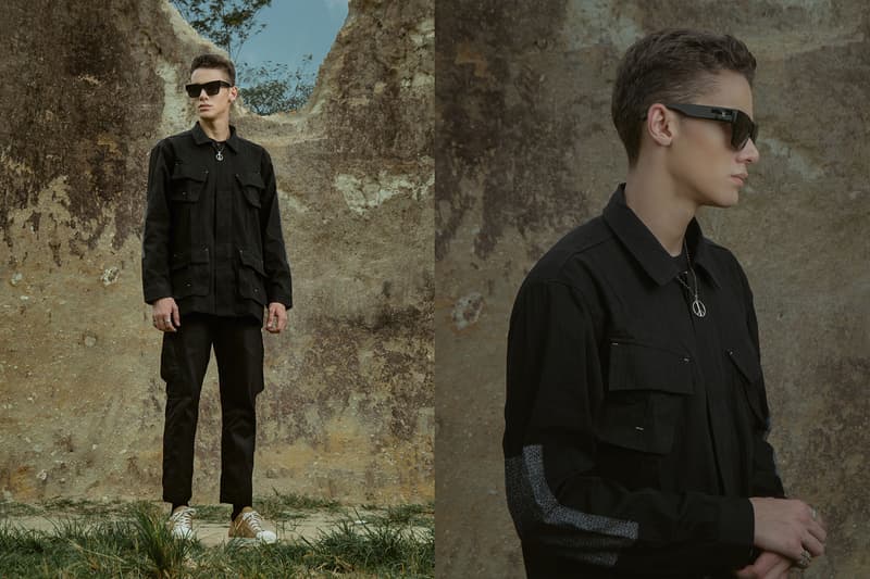Elhaus Neo Indigo FW18 Lookbook Jakarta Indonesia dye clothing jackets vest