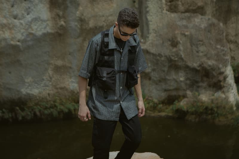 Elhaus Neo Indigo FW18 Lookbook Jakarta Indonesia dye clothing jackets vest 