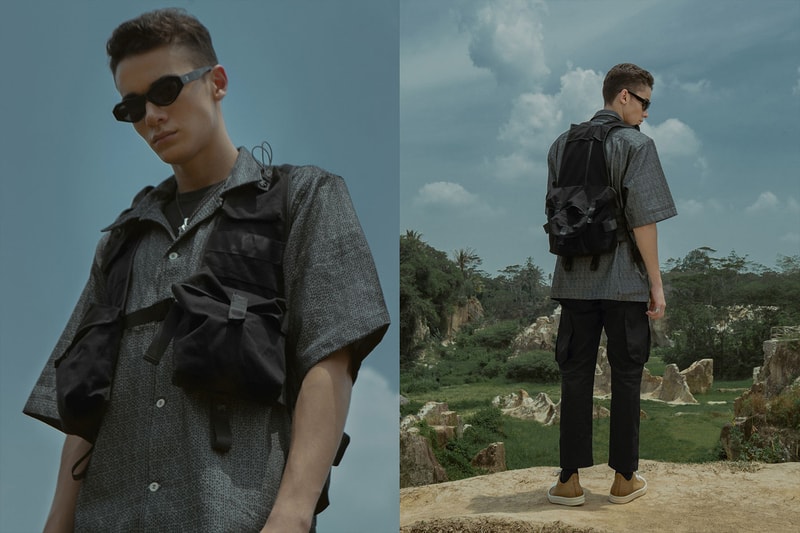 Elhaus Neo Indigo FW18 Lookbook Jakarta Indonesia dye clothing jackets vest 