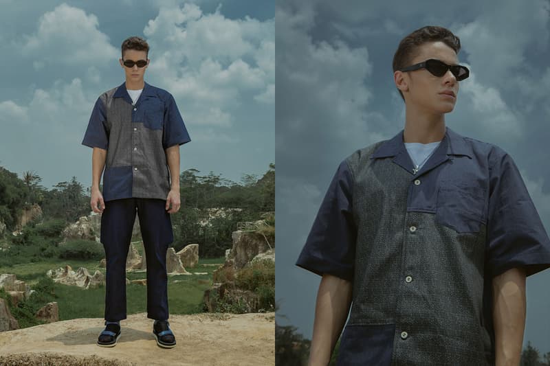 Elhaus Neo Indigo FW18 Lookbook Jakarta Indonesia dye clothing jackets vest 