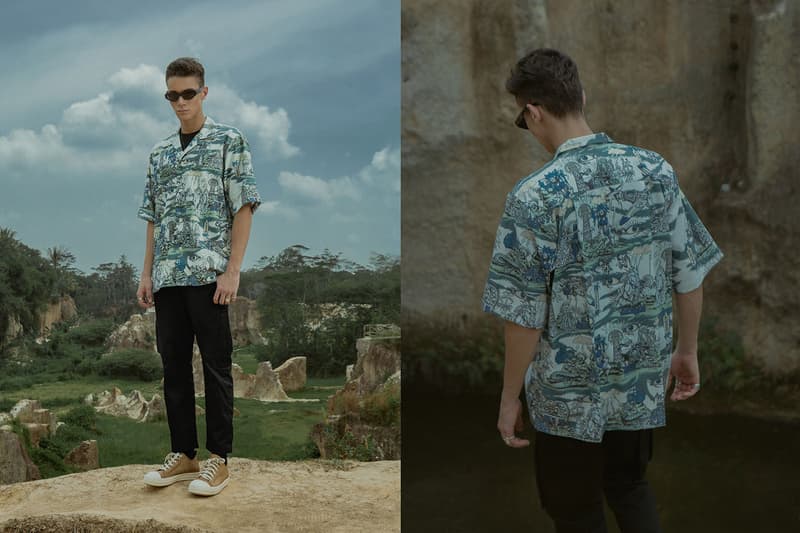 Elhaus Neo Indigo FW18 Lookbook Jakarta Indonesia dye clothing jackets vest