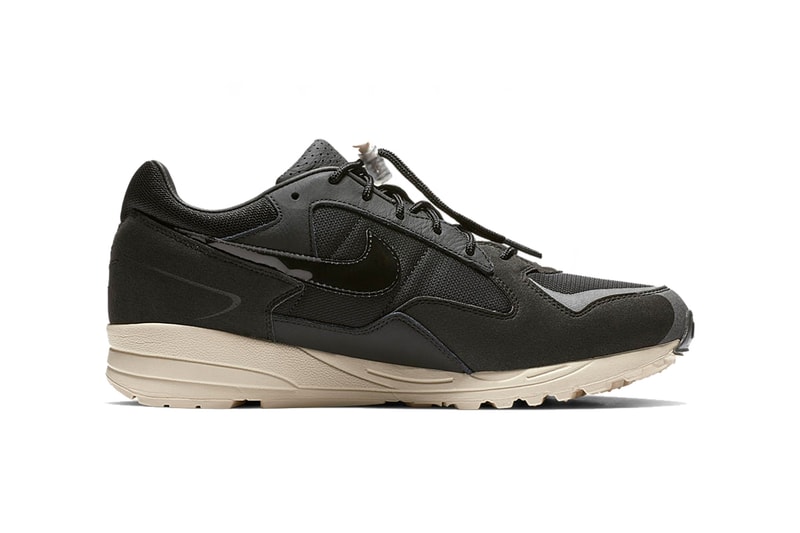 fear of god nike air skylon 2 black clean look 2019 jerry lorenzo footwear nike sportswear white background product shots photos