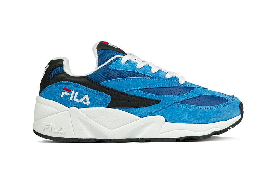 FILA V94M "Italy" pack release date info sneaker colorway blue yellow red mens womens size purchase online available now 