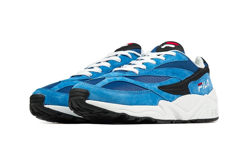 FILA V94M "Italy" pack release date info sneaker colorway blue yellow red mens womens size purchase online available now 