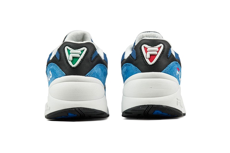FILA V94M "Italy" pack release date info sneaker colorway blue yellow red mens womens size purchase online available now 