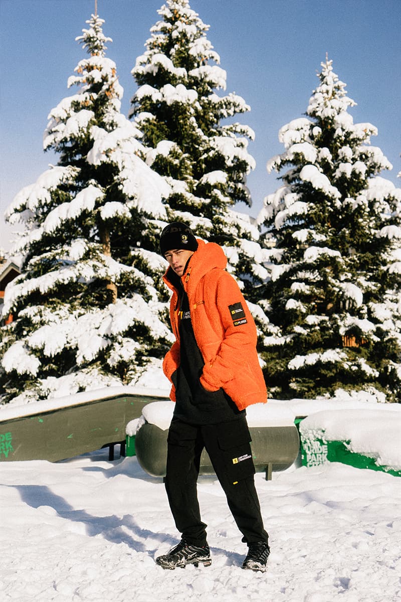 fingercroxx "F.X- Explorer" Collection Lookbook winter 2018 snowboarding