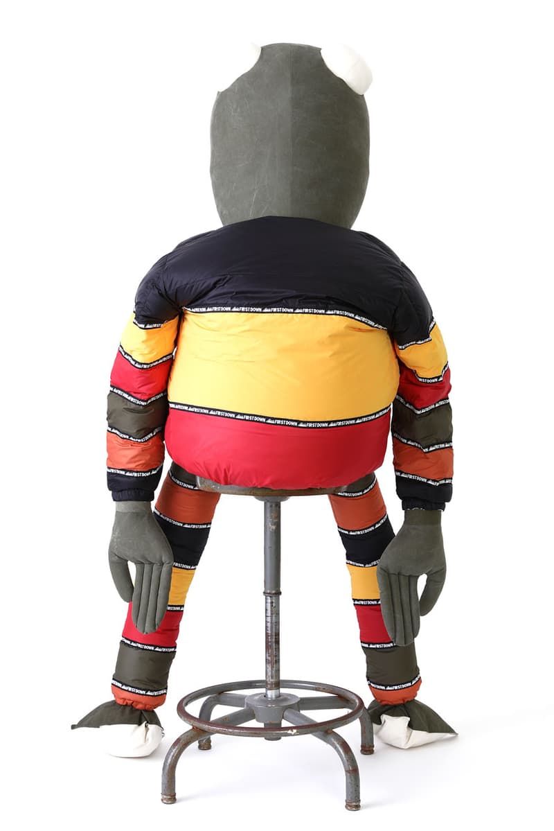first down readymade frogman collectible figure 5 feet tall jacket vintage remake one off custom exclusive open studio annex FREAK'S STORE poggy the man
