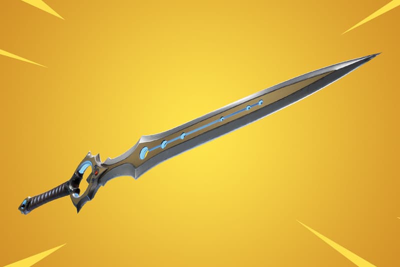 Fortnite "Infinity Blade" Sword Weapon Details Gaming Consoles Video Games Battle Royale Skins Emotes Epic Games First Sword Entertainment