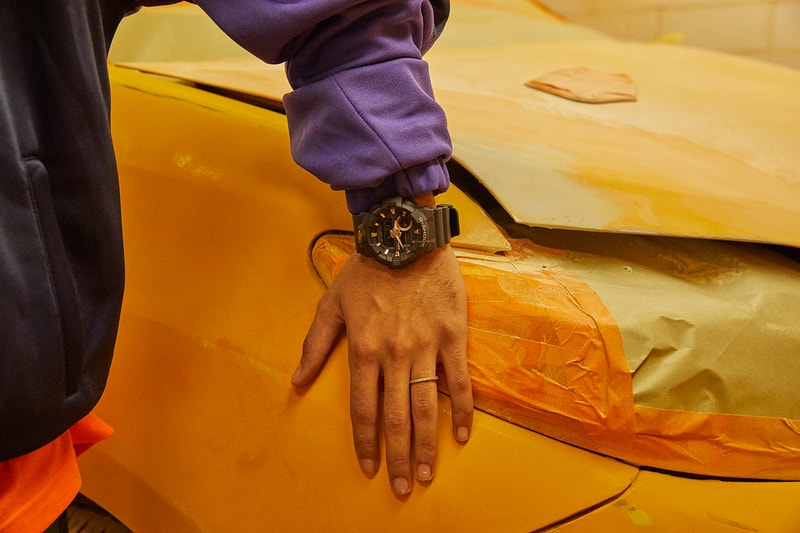 G-Shock GA710 2018 Holiday Series Lookbook watches metallic military gold rose gold royal blue timepiece