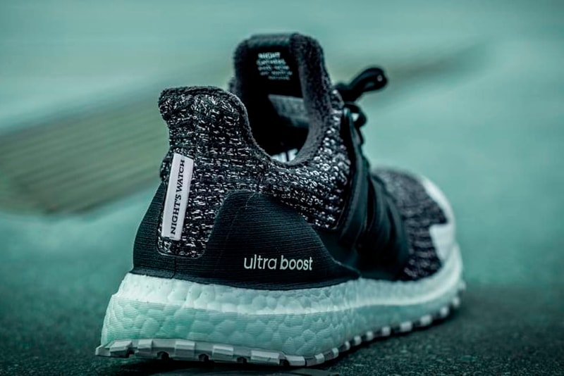 'Game of Thrones' x adidas UltraBOOST "Night's Watch" first look release got hbo jon snow