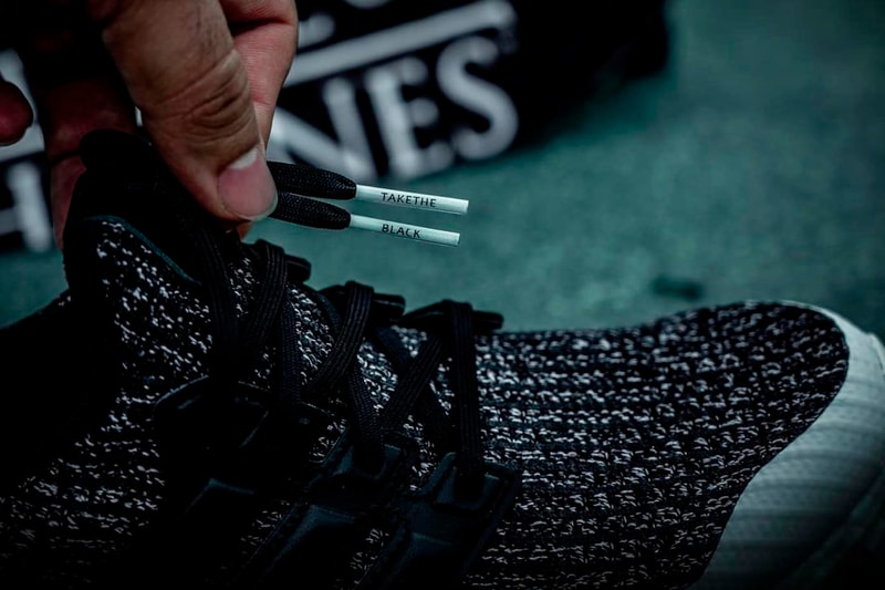 'Game of Thrones' x adidas UltraBOOST "Night's Watch" first look release got hbo jon snow