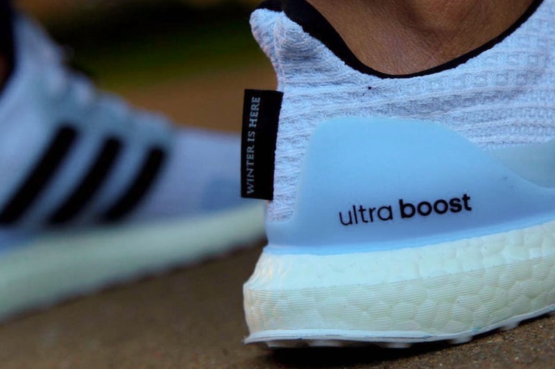 Game of Thrones x adidas UltraBOOST White Walkers got hbo jon snow three stripes