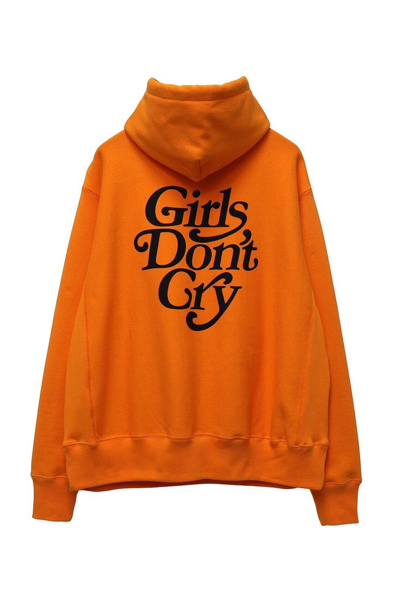 girls dont cry readymade capsule collaboration collection hoodies tee shirt print necklace bolt chainlink lock december 22 2018 gr8 tokyo drop release date info