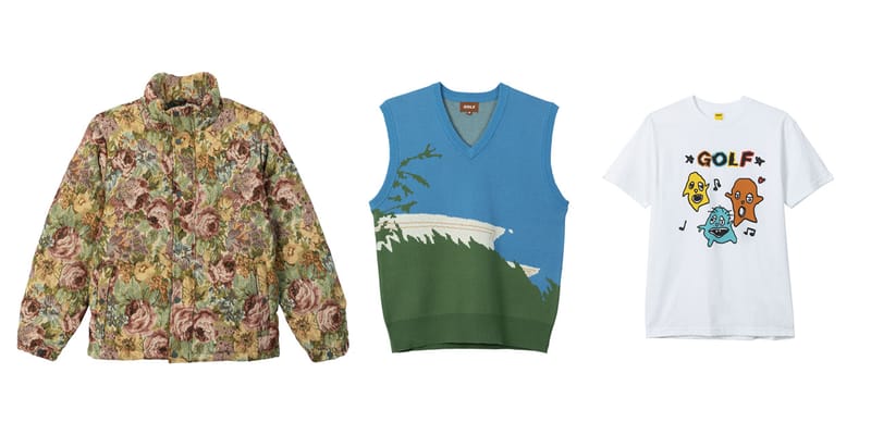 golf wang flower cardigan