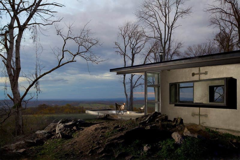 GreenSpur Lost Whiskey Concrete Cabin brutalism architecture homes Virginia 