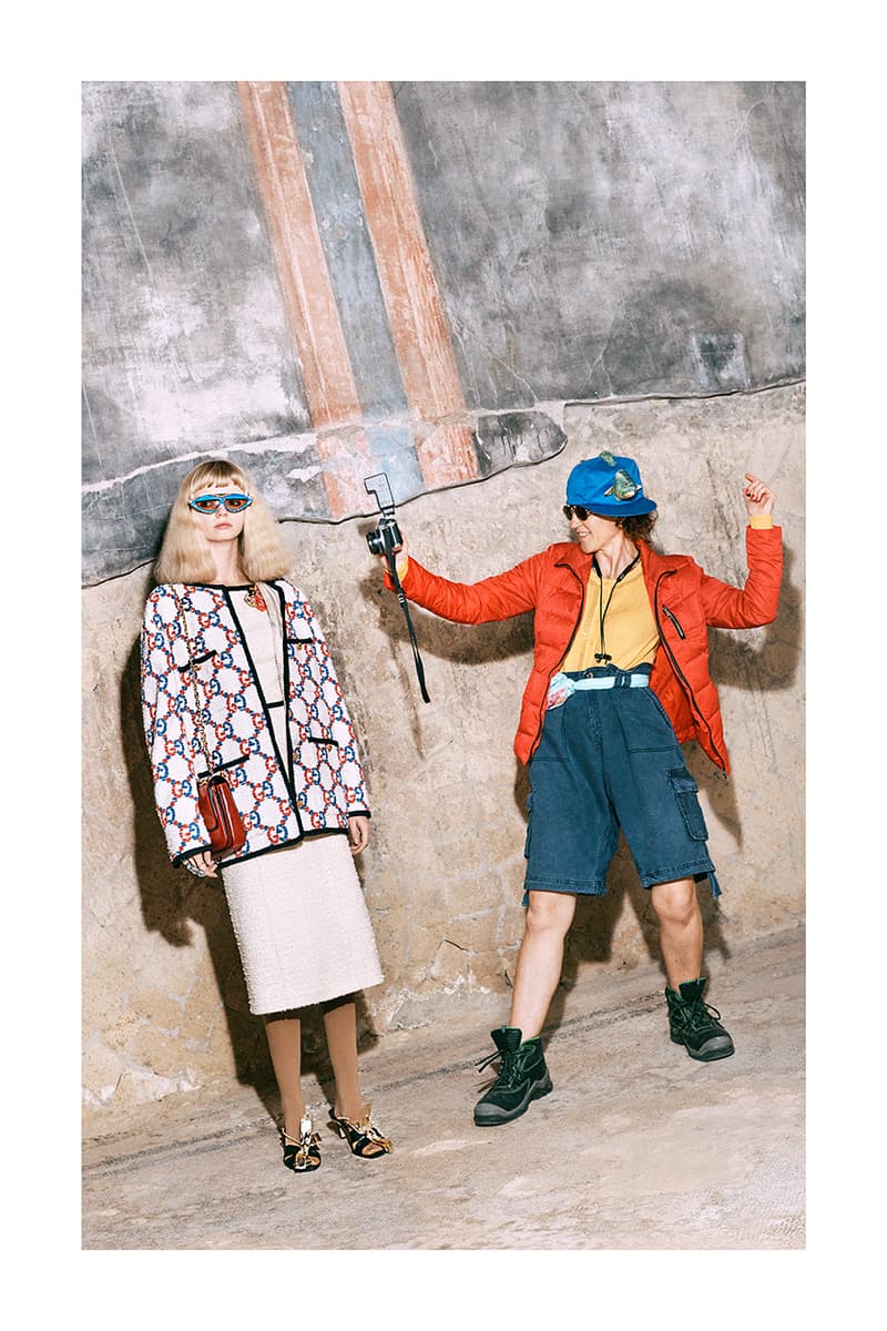 gucci pre fall 2019 collection lookbook harmony korine shot rome womenswear