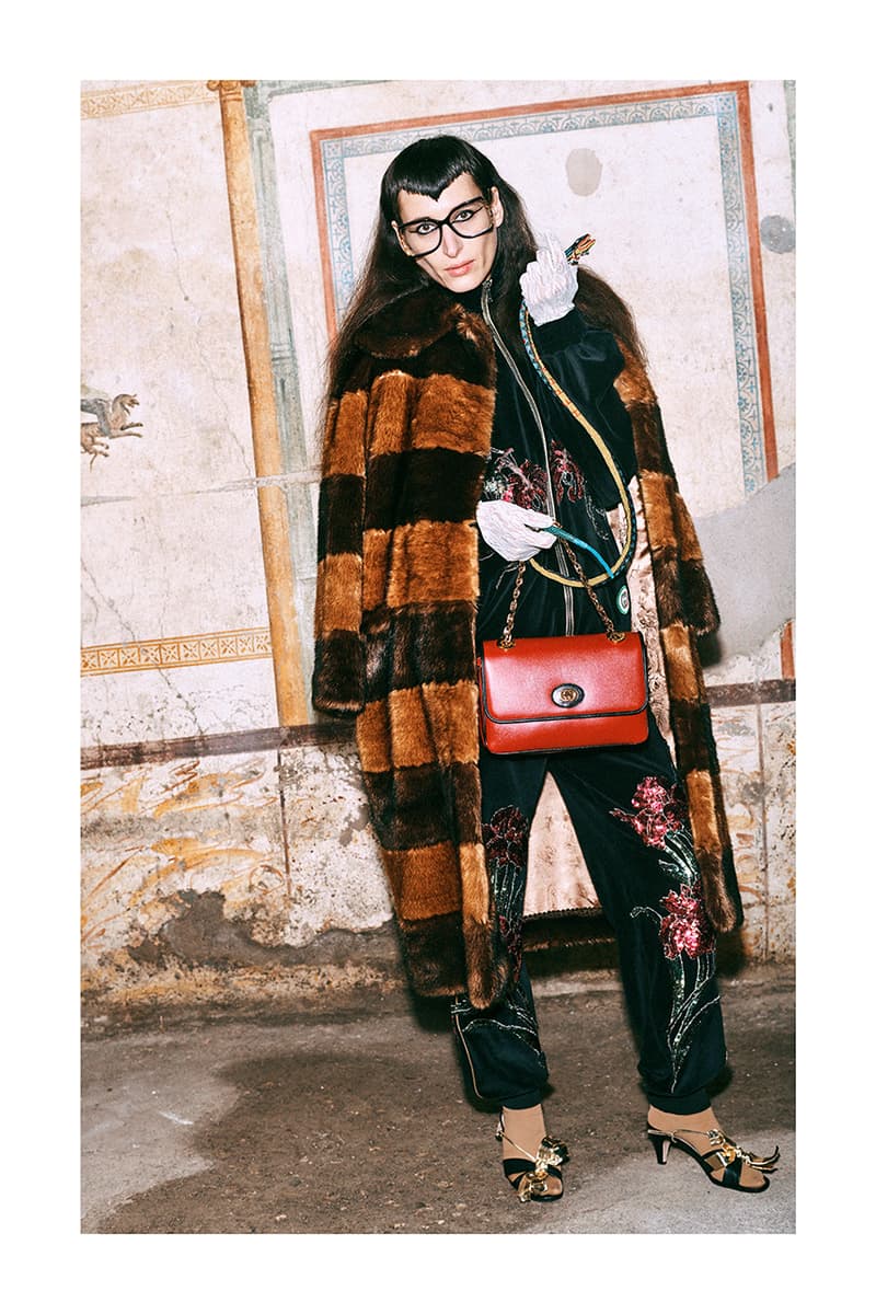 gucci pre fall 2019 collection lookbook harmony korine shot rome womenswear