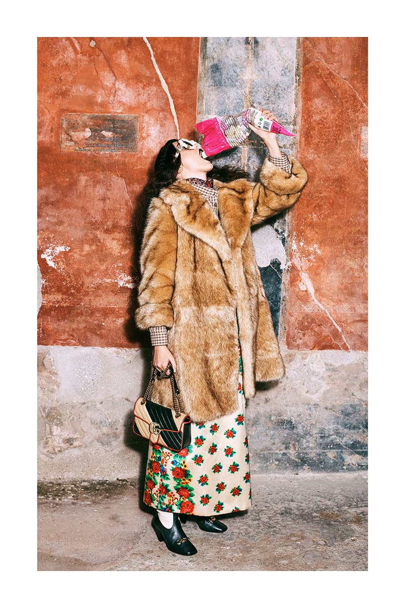 gucci pre fall 2019 collection lookbook harmony korine shot rome womenswear