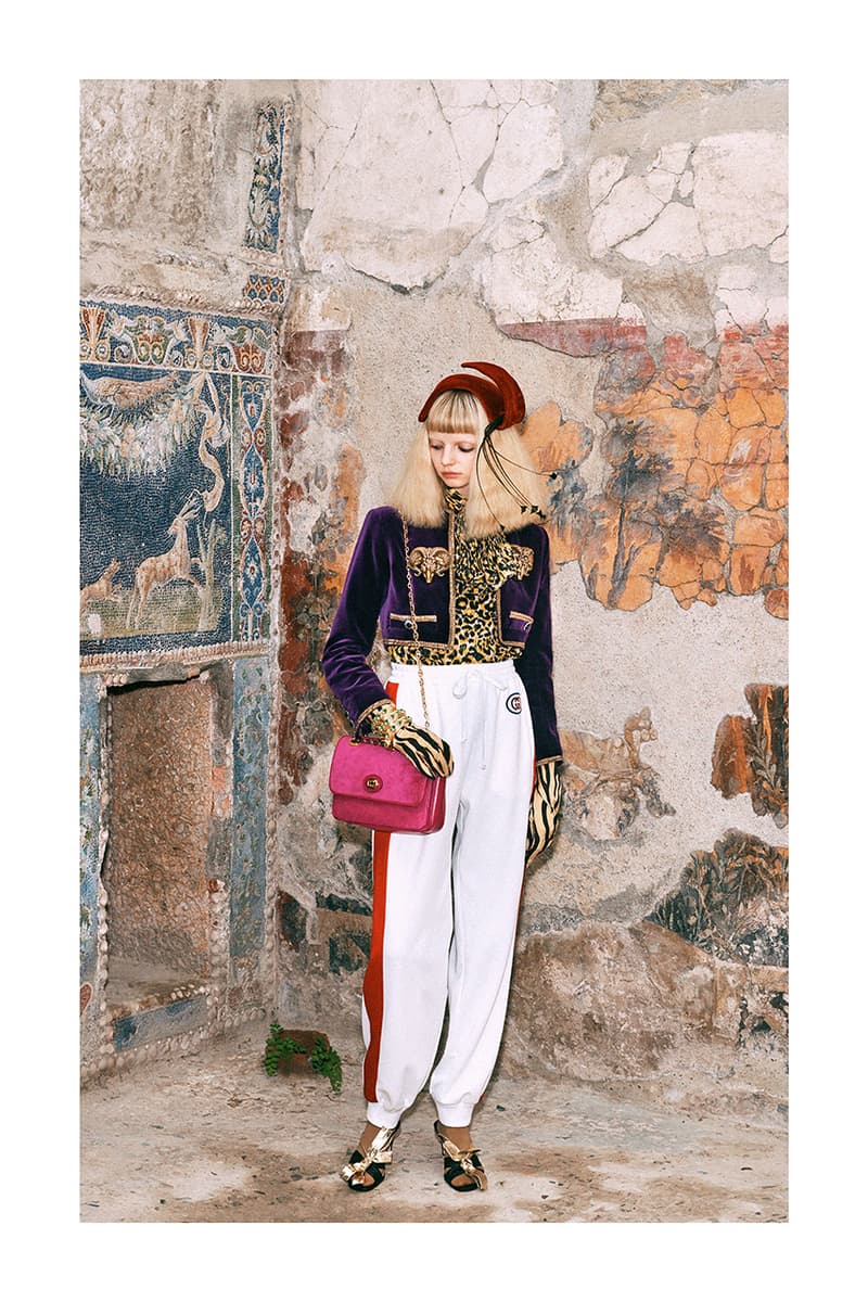 gucci pre fall 2019 collection lookbook harmony korine shot rome womenswear