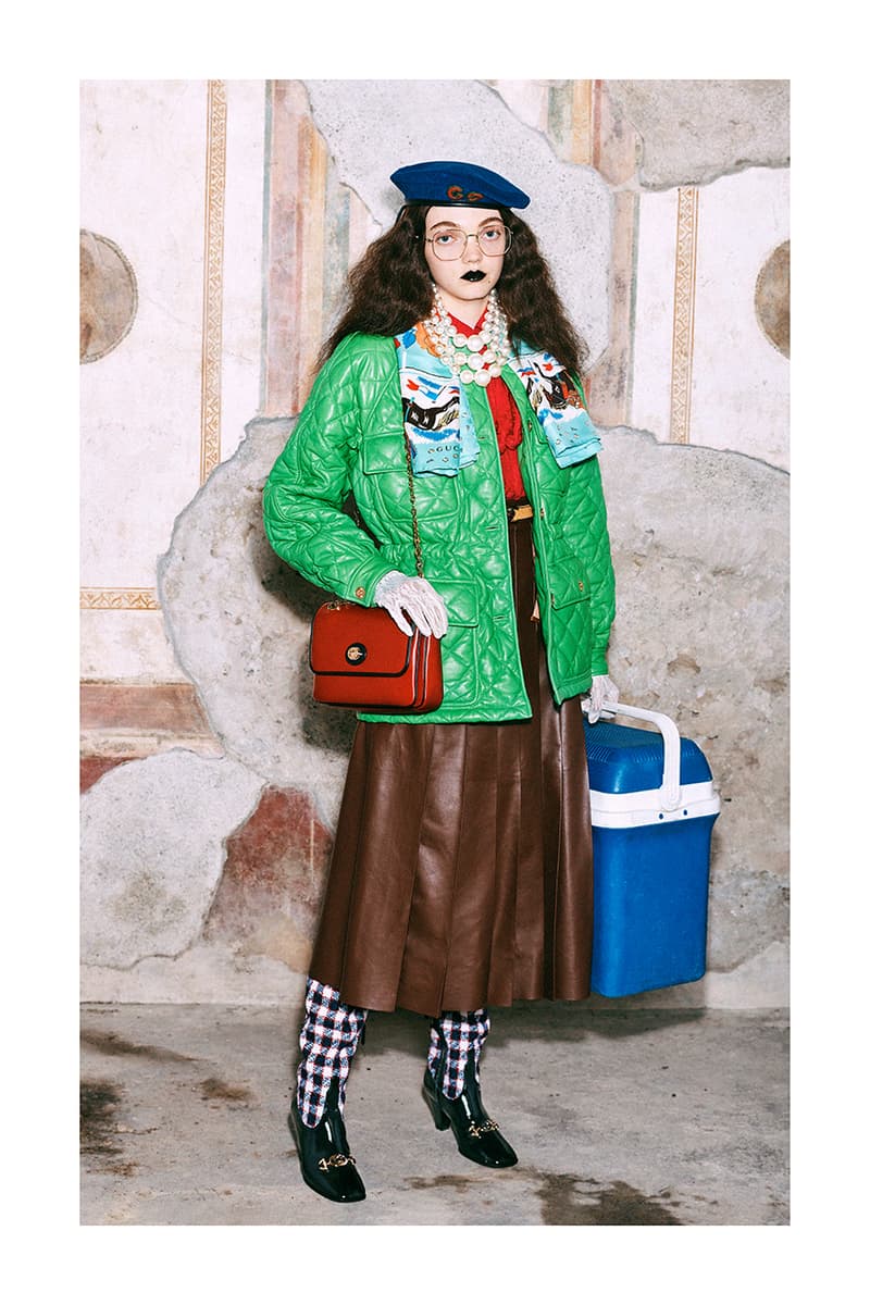 gucci pre fall 2019 collection lookbook harmony korine shot rome womenswear