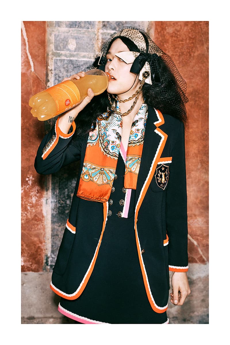 gucci pre fall 2019 collection lookbook harmony korine shot rome womenswear