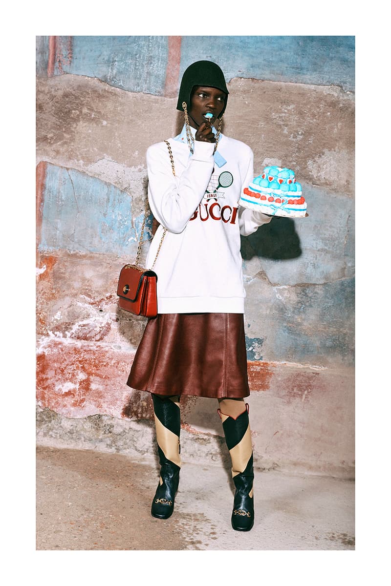 gucci pre fall 2019 collection lookbook harmony korine shot rome womenswear