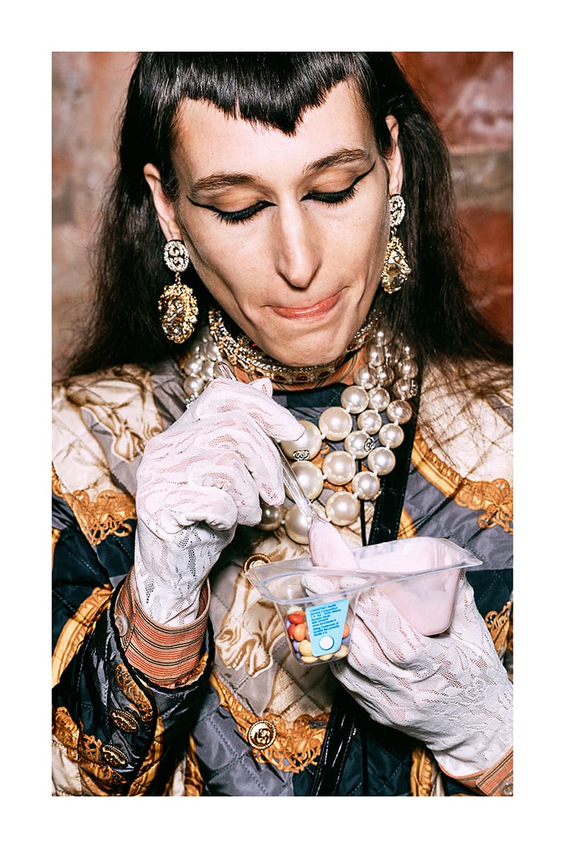 gucci pre fall 2019 collection lookbook harmony korine shot rome womenswear